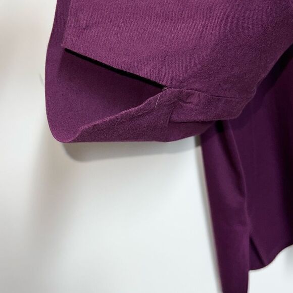 NWT Habitat 74016 Deep Hem Scoop Neck Cotton Tunic Wine Sz XXL/XXXL - Picture 5 of 9